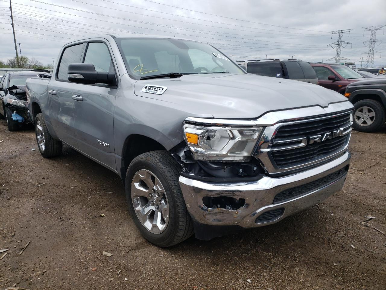 RAM 1500 BIG H 2021 with VIN 1C6RRFFG1MN789098 - Photo from auction