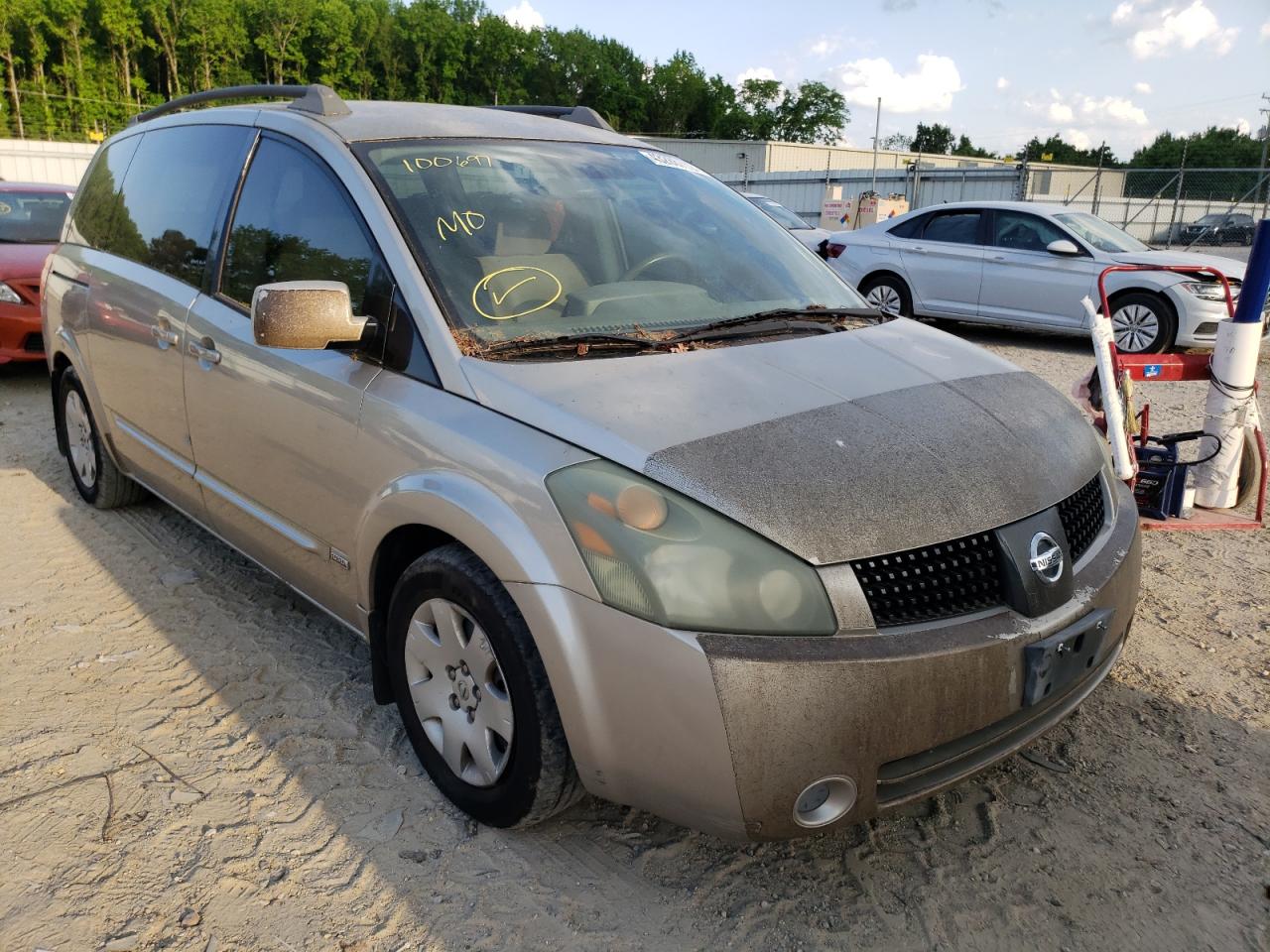 Photo 1 from auction – 2006 NISSAN QUEST S with VIN 5N1BV28U96N100697