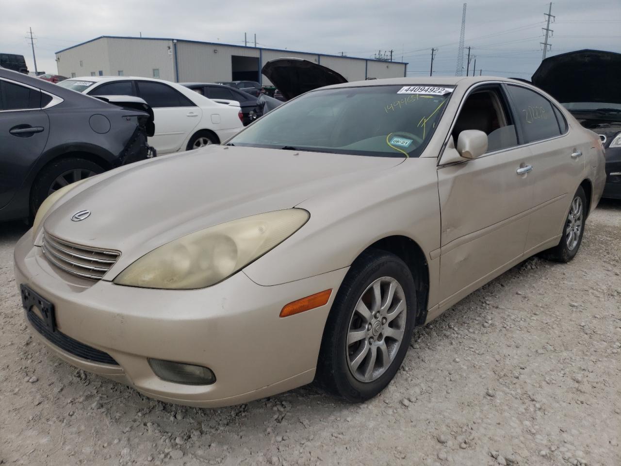 Photo 9 from auction – 2003 LEXUS ES 300 with VIN JTHBF30G430149469