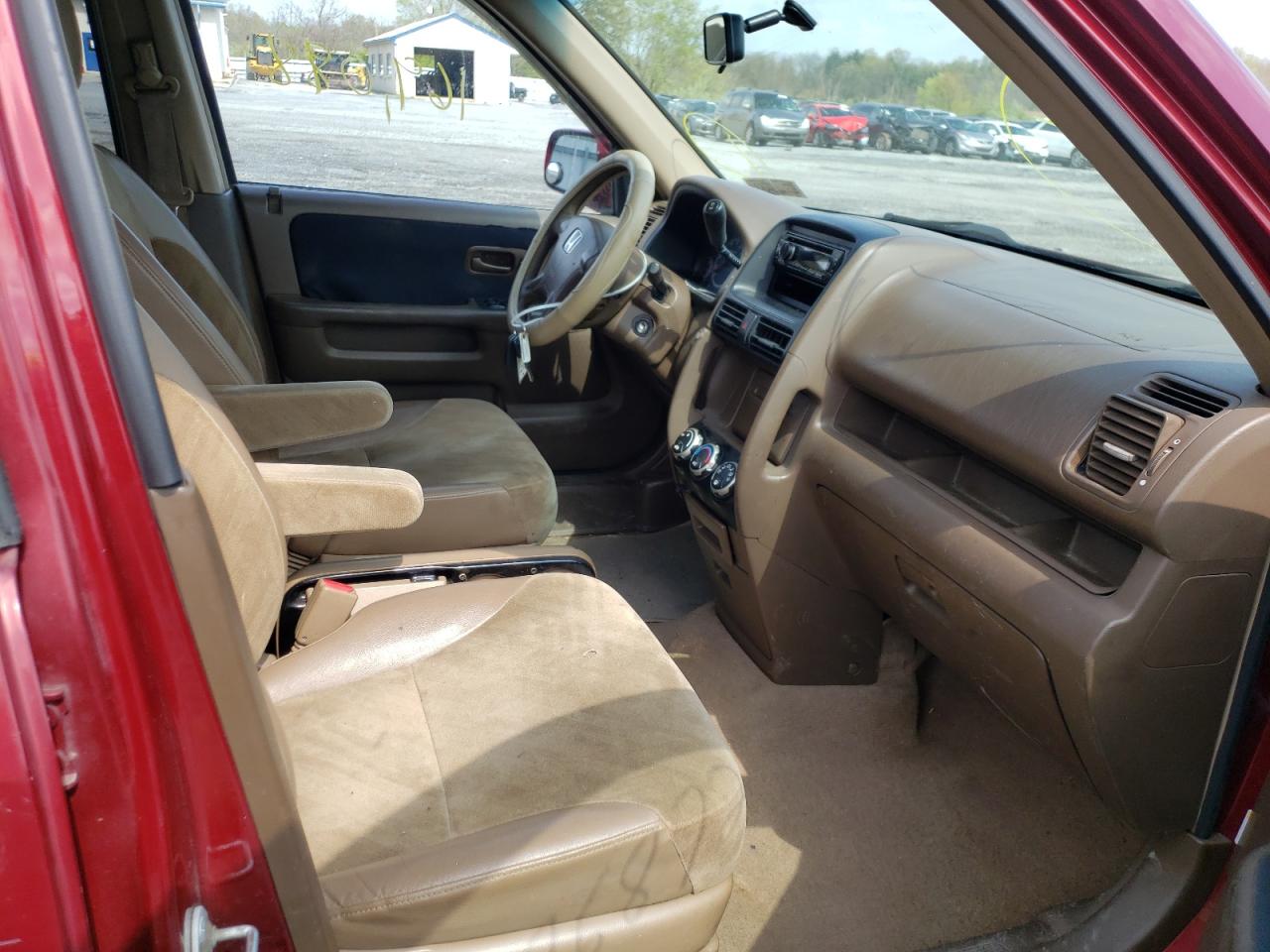 Photo 5 from auction – 2003 HONDA CR-V EX with VIN JHLRD78893C006450