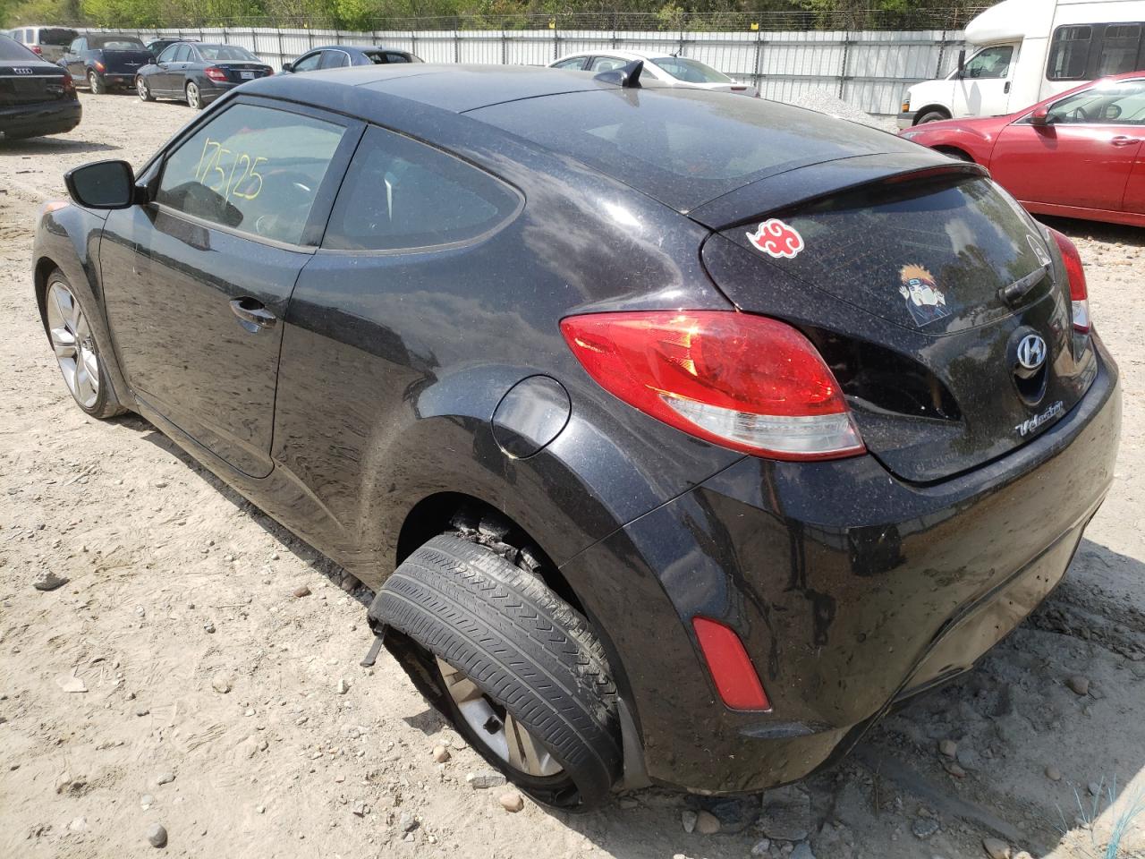 Photo 3 from auction – 2012 HYUNDAI VELOSTER with VIN KMHTC6AD6CU072399
