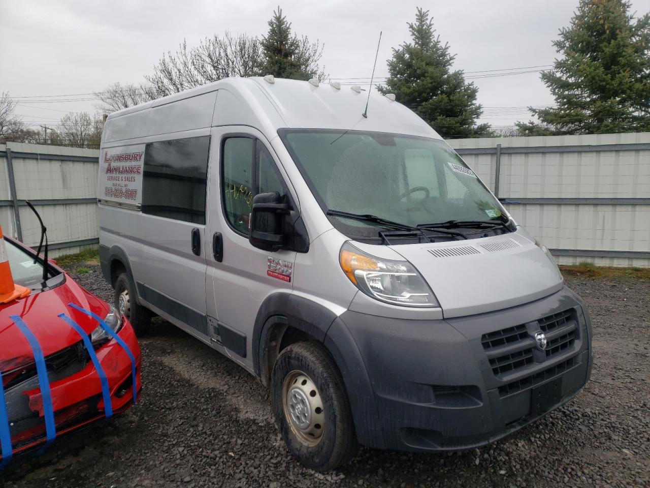 RAM PROMASTER 2015 with VIN 3C6TRVBD9FE510130 - Photo from auction