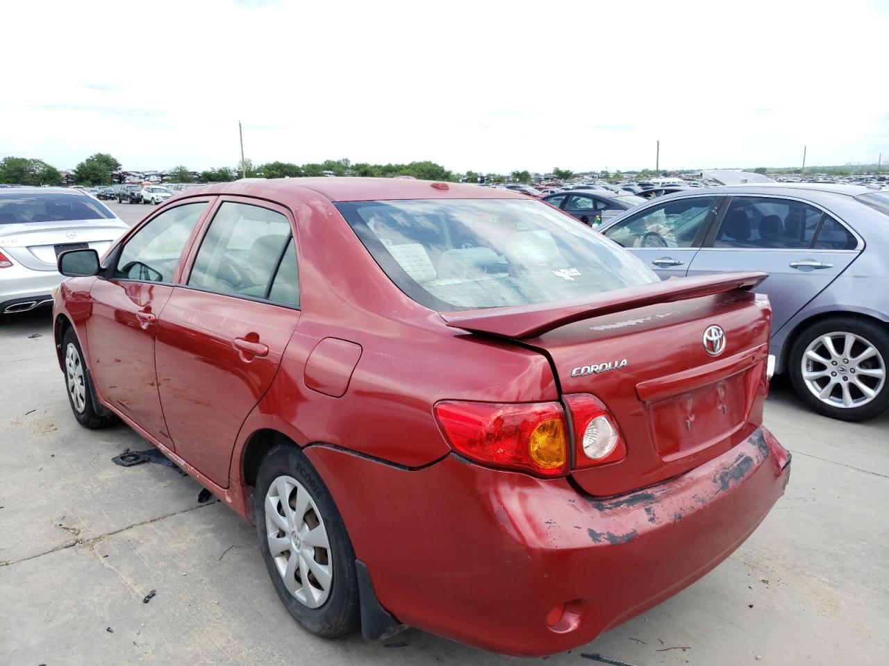 Photo 3 from auction – 2009 TOYOTA COROLLA BA with VIN JTDBL40E499056101