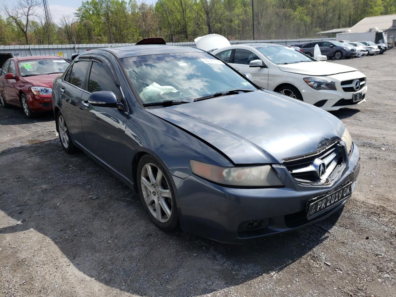 ACURA TSX 2005 with VIN JH4CL96895C000752 - Photo from auction