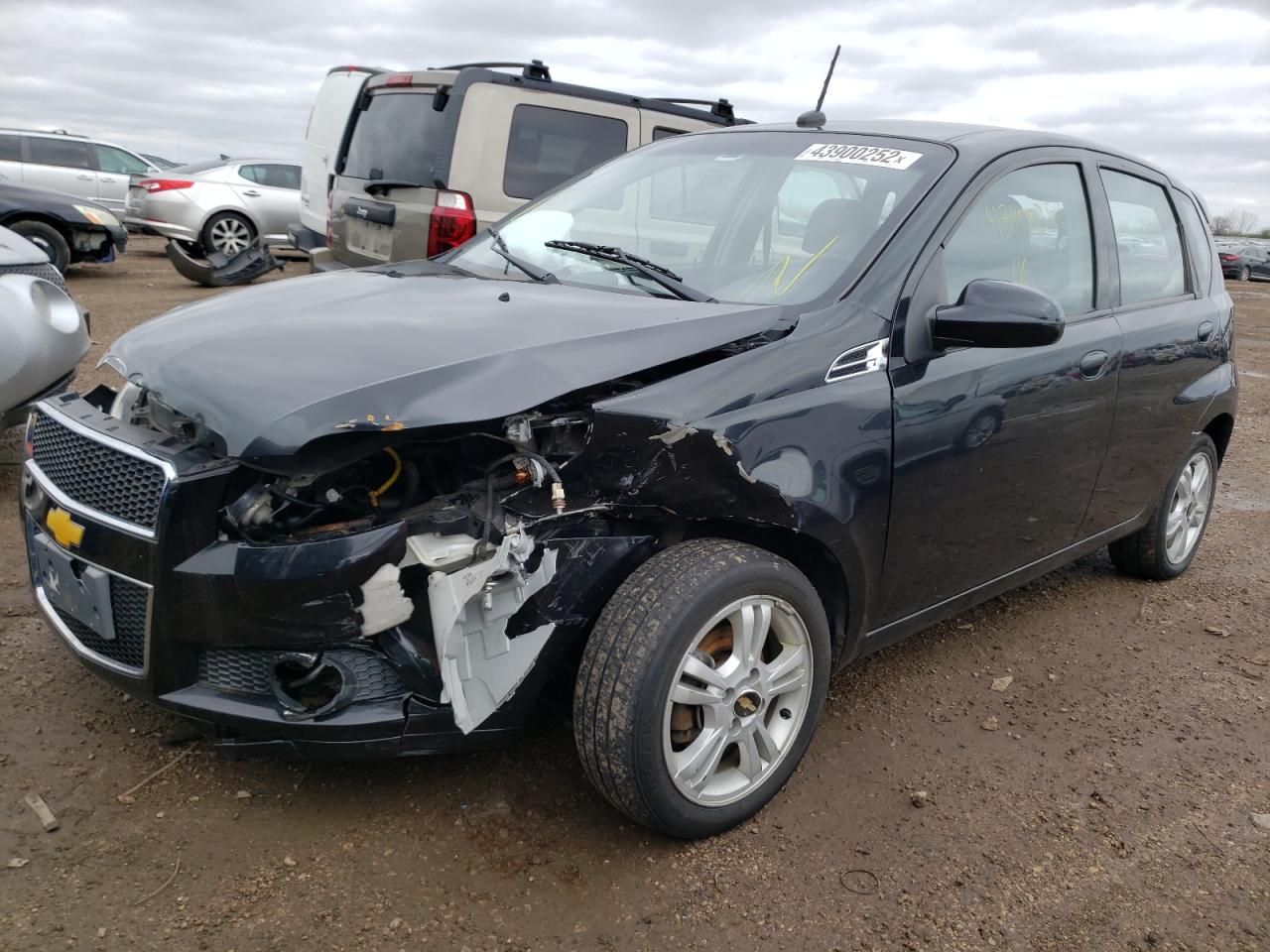 Photo 2 from auction – 2010 CHEVROLET AVEO LS with VIN KL1TD6DE9AB048085