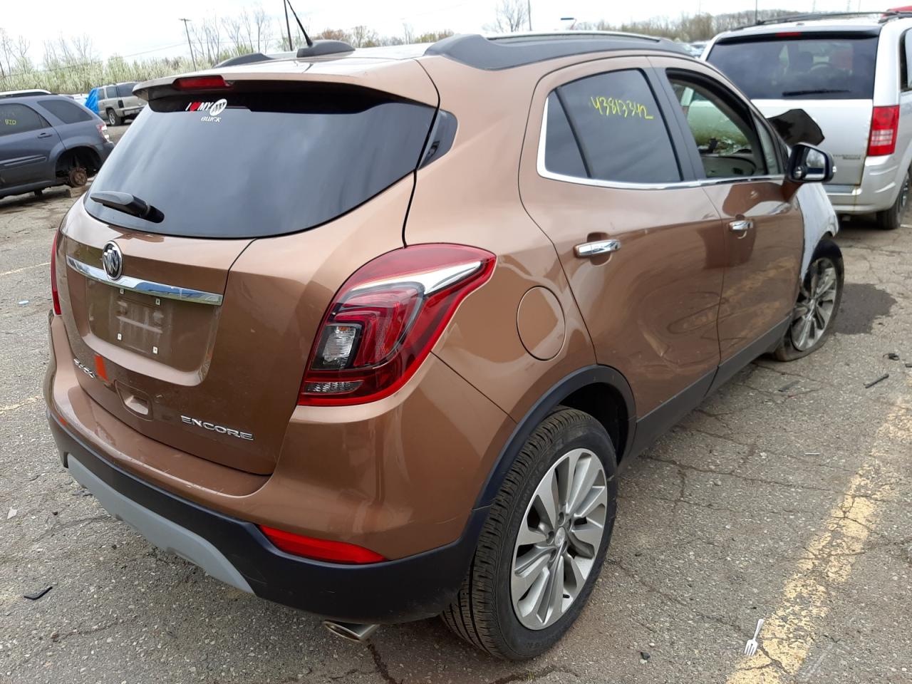 Photo 4 from auction – 2017 BUICK ENCORE PRE with VIN KL4CJASB4HB028506