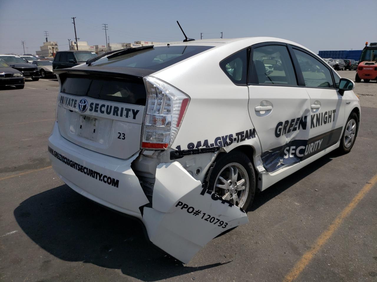 Zdjęcie 4 z aukcji – 2011 TOYOTA PRIUS z VIN JTDKN3DU1B0284914
