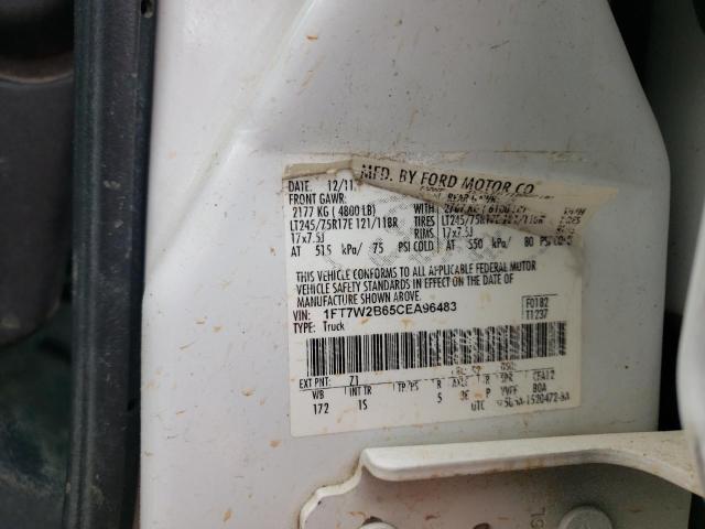 Photo 10 from auction – 2012 FORD F250 SUPER with VIN 1FT7W2B65CEA96483