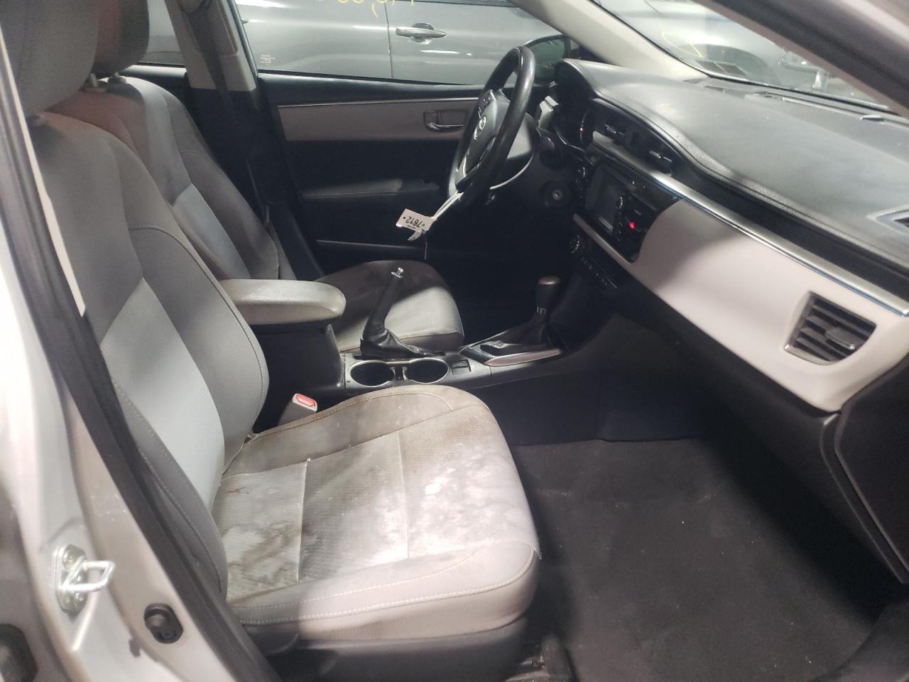 Photo 5 from auction – 2016 TOYOTA COROLLA L with VIN 2T1BURHE5GC722968