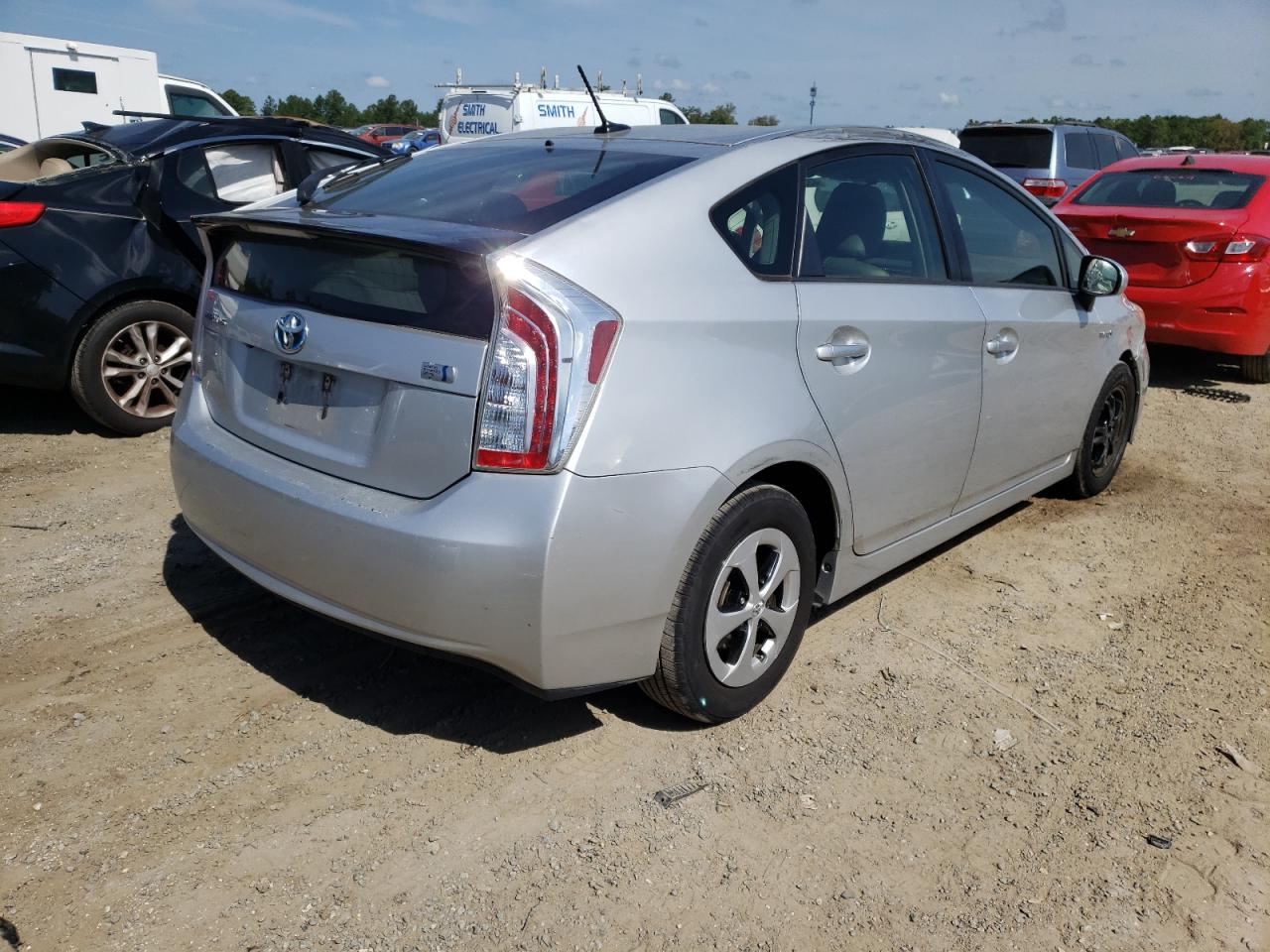 Photo 4 from auction – 2012 TOYOTA PRIUS with VIN JTDKN3DU8C1493028