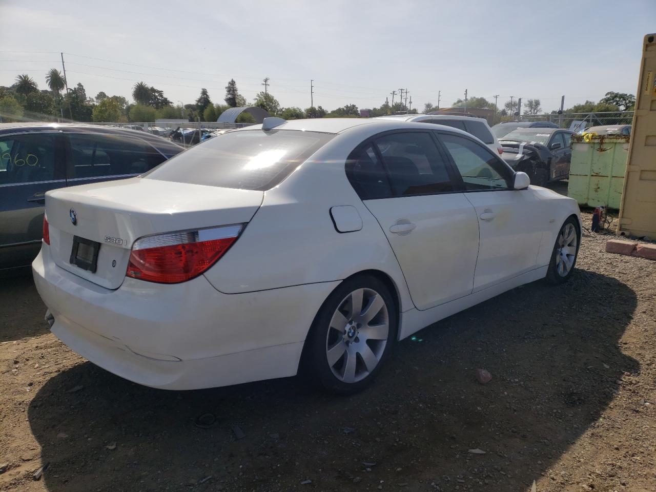 Photo 4 from auction – 2007 BMW 530 I with VIN WBANE73547CM55365