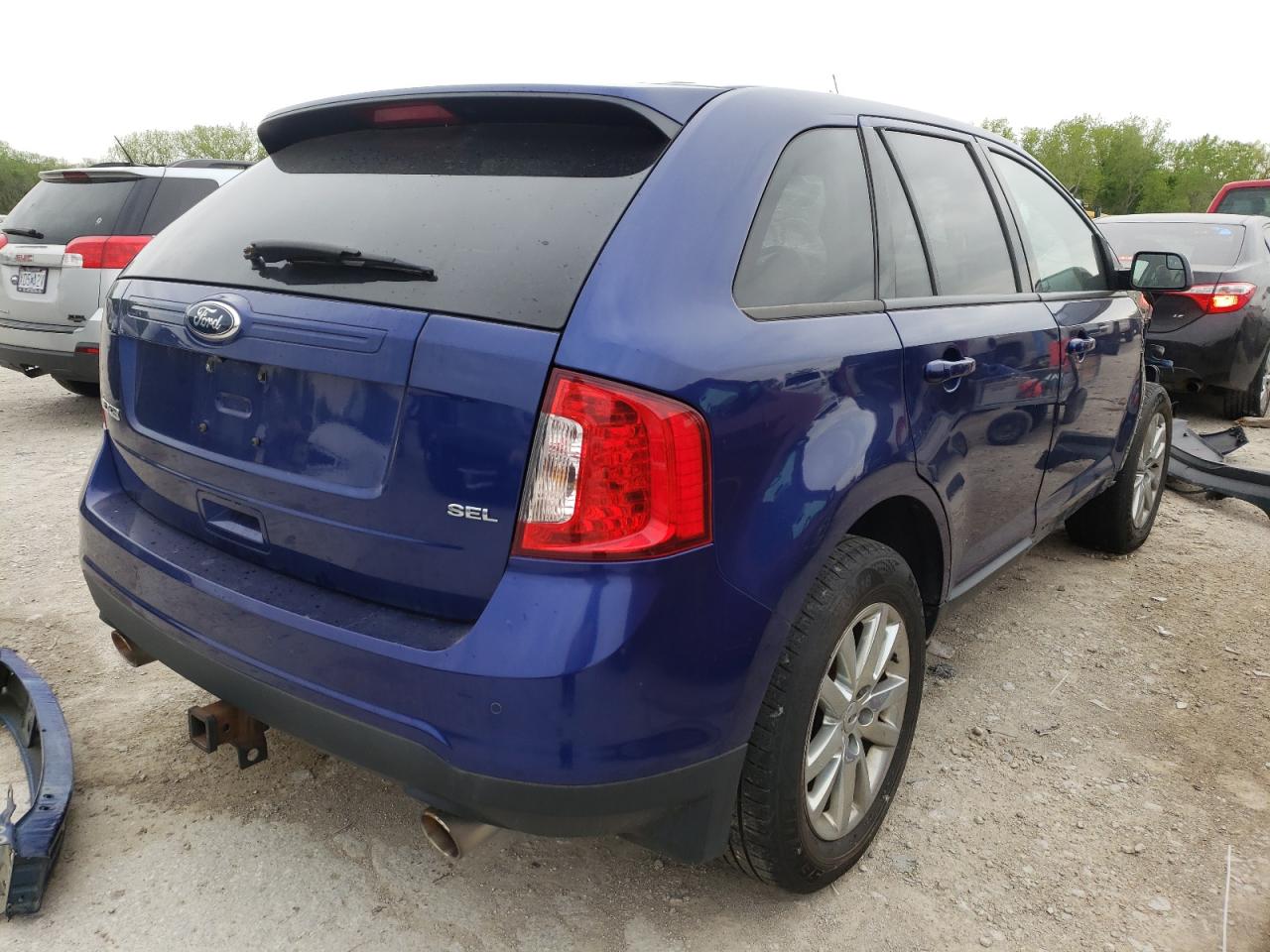 Photo 4 from auction – 2013 FORD EDGE SEL with VIN 2FMDK3JC8DBB01518