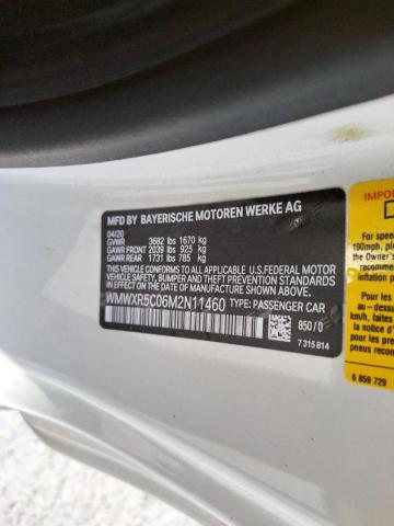 Photo 10 from auction – 2021 MINI COOPER S with VIN WMWXR5C06M2N11460