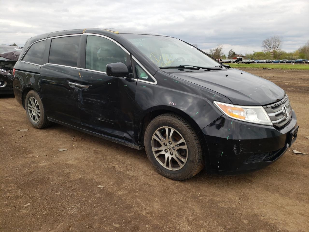 Photo 9 from auction – 2013 HONDA ODYSSEY EX with VIN 5FNRL5H62DB057358