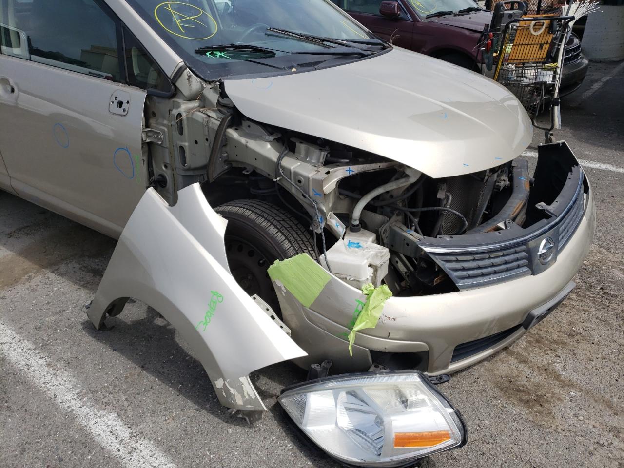 Photo 9 from auction – 2009 NISSAN VERSA S with VIN 3N1BC11E59L496691