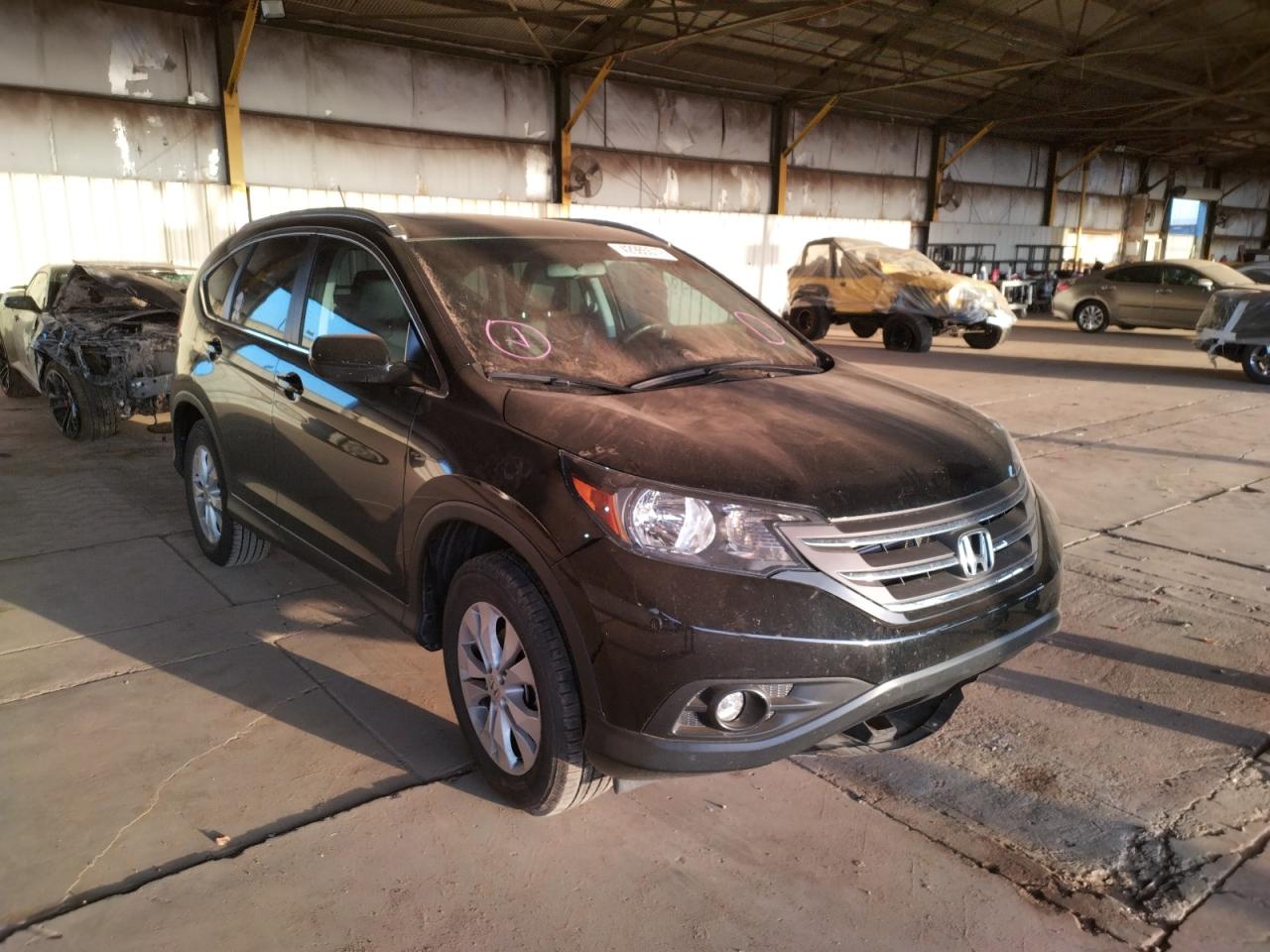 HONDA CR-V EXL 2014 with VIN 2HKRM3H72EH511587 - Photo from auction