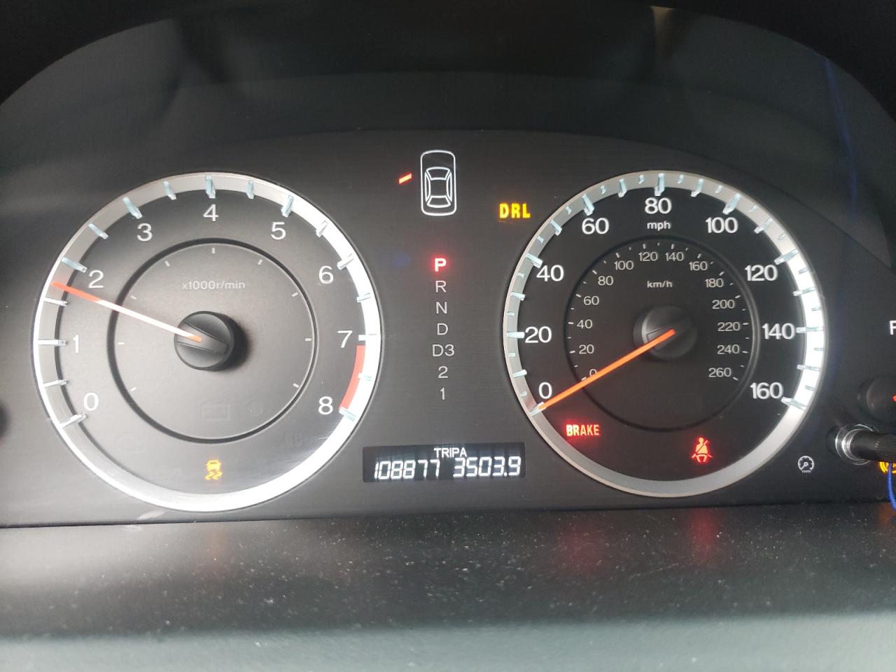 Photo 8 from auction – 2012 HONDA ACCORD EXL with VIN 1HGCP2F88CA105712