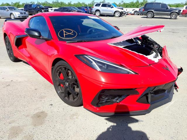 CHEVROLET CORVETTE S 2021 with VIN 1G1YC2D40M5124161 - Photo from auction