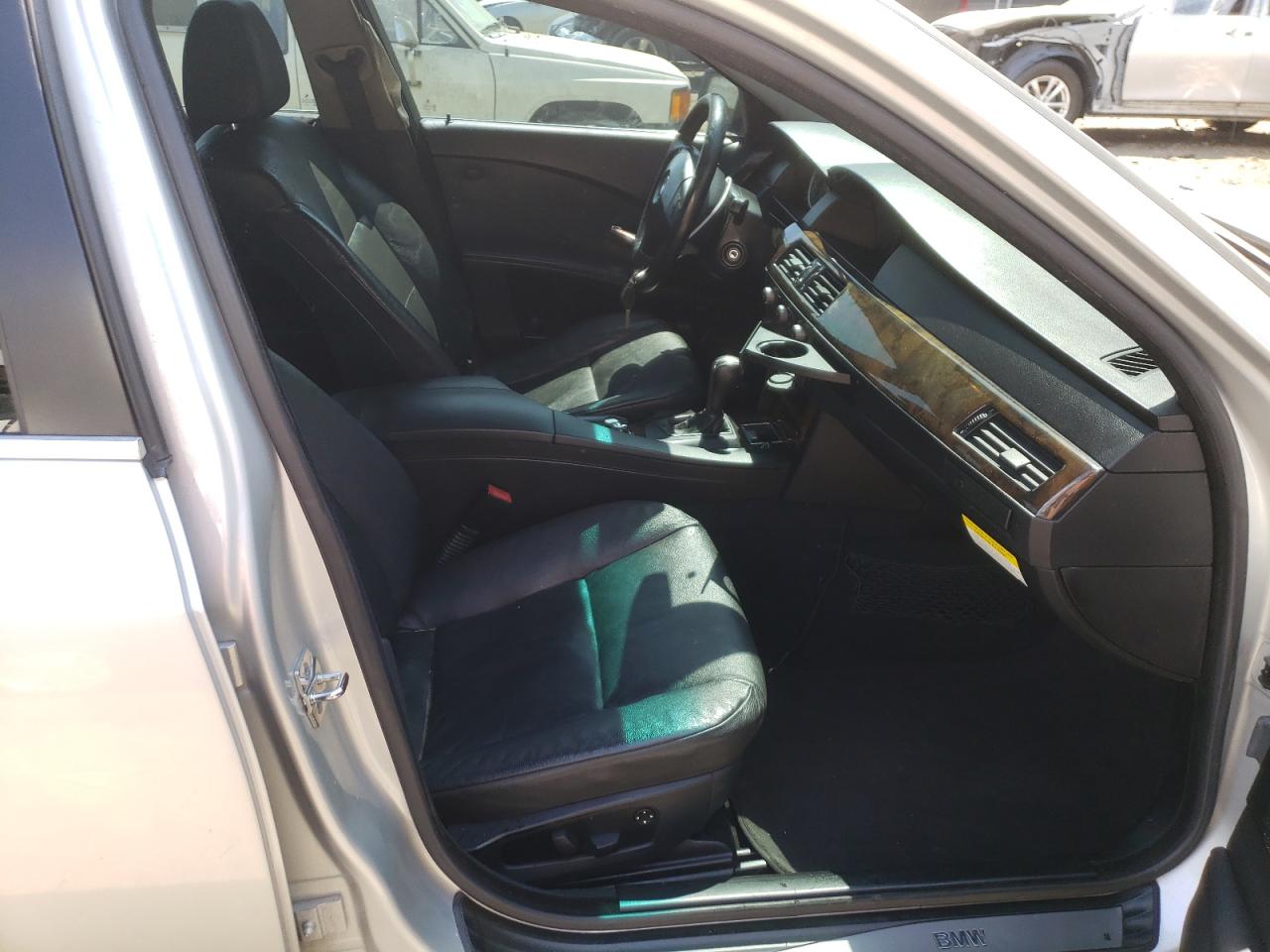 Photo 5 from auction – 2005 BMW 525 I with VIN WBANA53585B857618