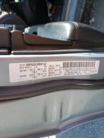 Photo 10 from auction – 2012 JEEP GRAND CHER with VIN 1C4RJFAG3CC233893