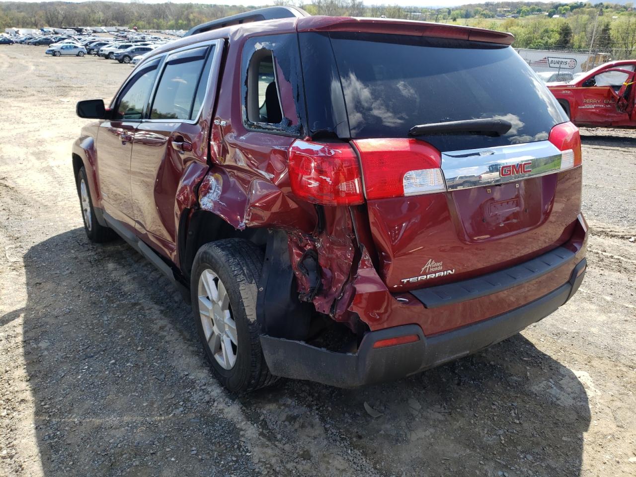 Photo 3 from auction – 2011 GMC TERRAIN SL with VIN 2CTALSEC1B6256625