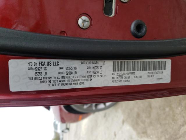 Photo 10 from auction – 2018 DODGE CHALLENGER with VIN 2C3CDZGG7JH229933
