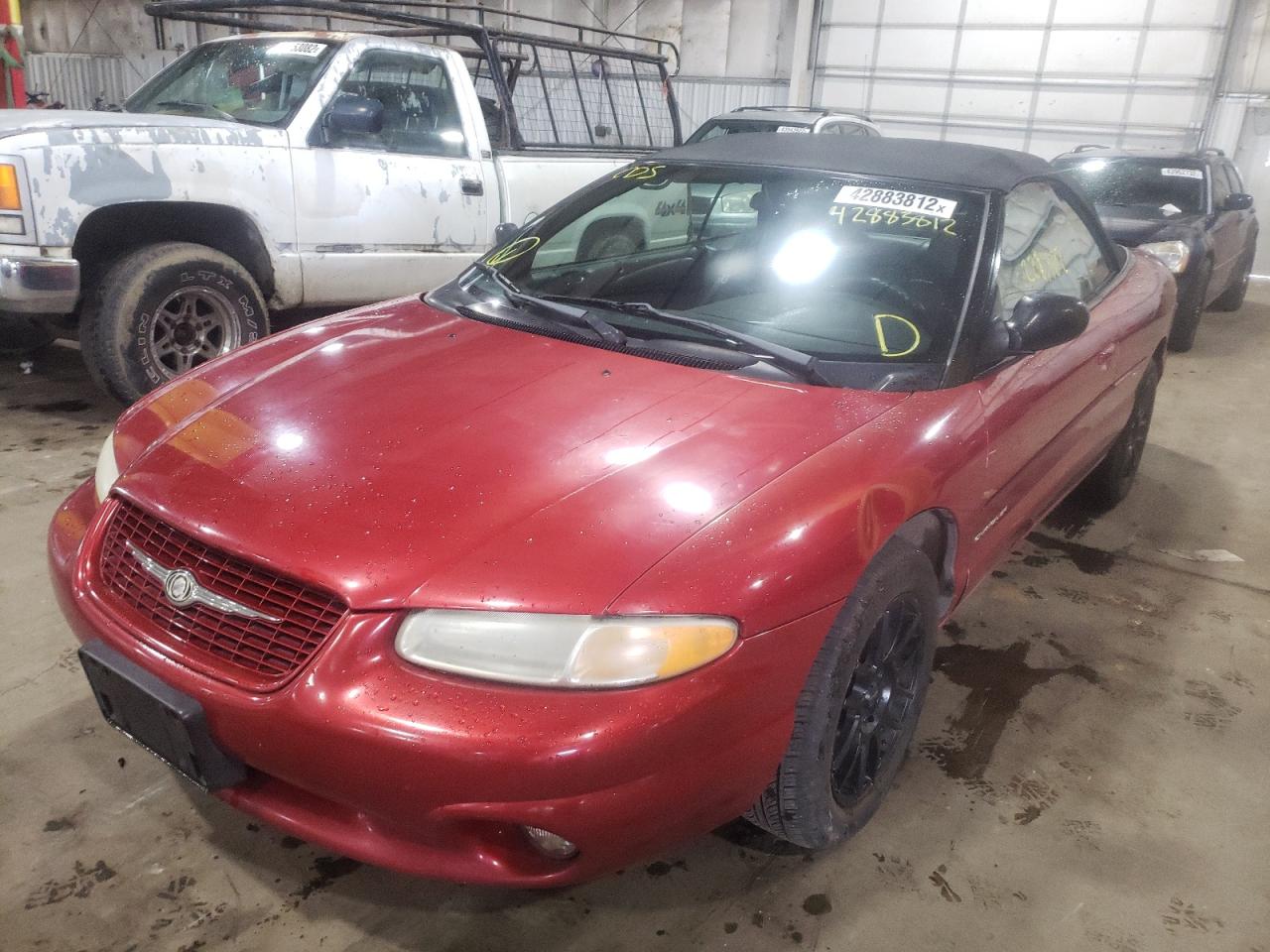 Photo 15 from auction – 2000 CHRYSLER SEBRING JX with VIN 3C3EL55H9YT221351