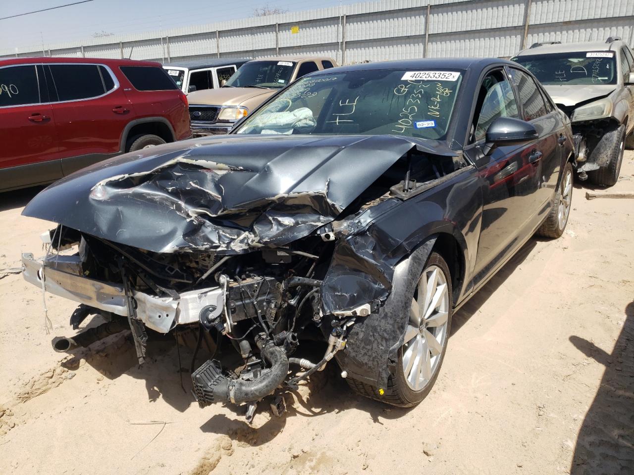 Photo 2 from auction – 2017 AUDI A4 PREMIUM with VIN WAUGNAF4XHN024706