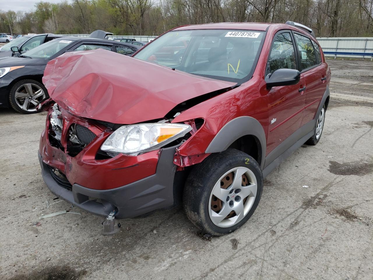 Photo 2 from auction – 2008 PONTIAC VIBE with VIN 5Y2SL65868Z411623