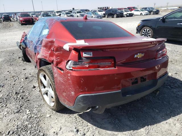 Photo 3 from auction – 2015 CHEVROLET CAMARO LT with VIN 2G1FF1E37F9161552