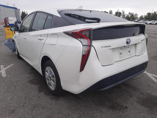 Photo 3 from auction – 2016 TOYOTA PRIUS with VIN JTDKBRFU3G3010080
