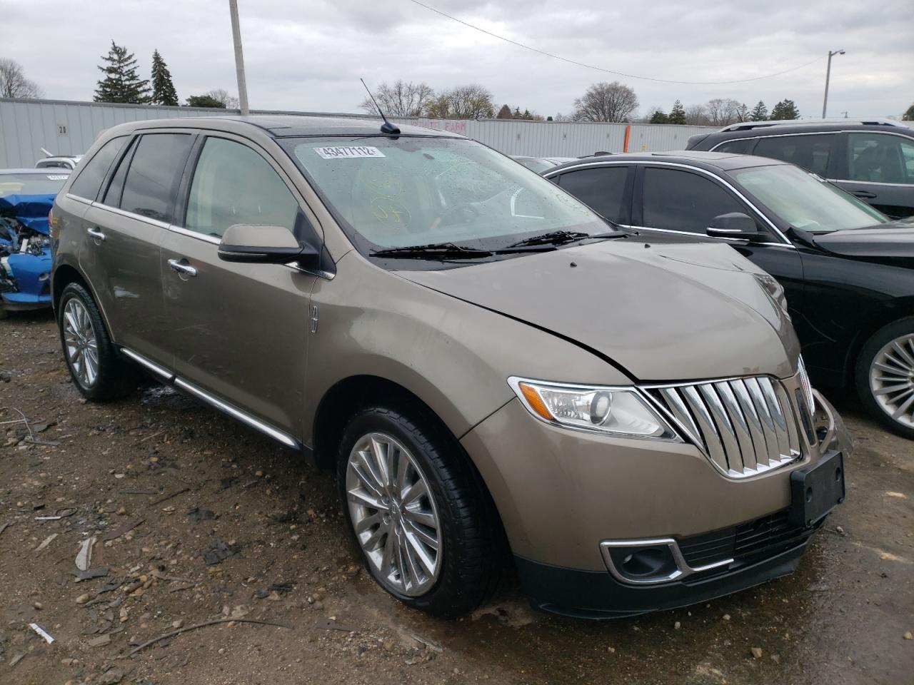 LINCOLN MKX 2012 with VIN 2LMDJ8JKXCBL08096 - Photo from auction