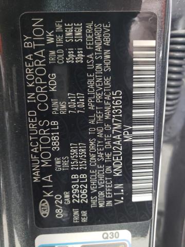 Photo 10 from auction – 2021 KIA SELTOS S with VIN KNDEU2AA7M7131615