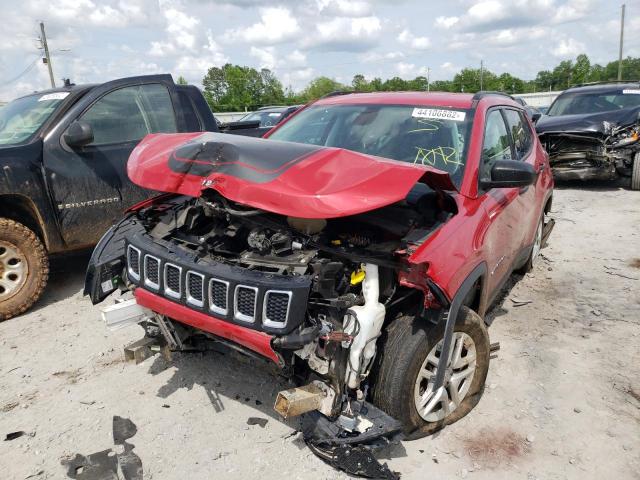 Photo 2 from auction – 2018 JEEP COMPASS SP with VIN 3C4NJCAB7JT124744