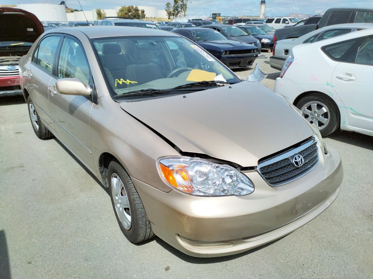 TOYOTA COROLLA CE 2005 with VIN 1NXBR32E15Z387100 - Photo from auction