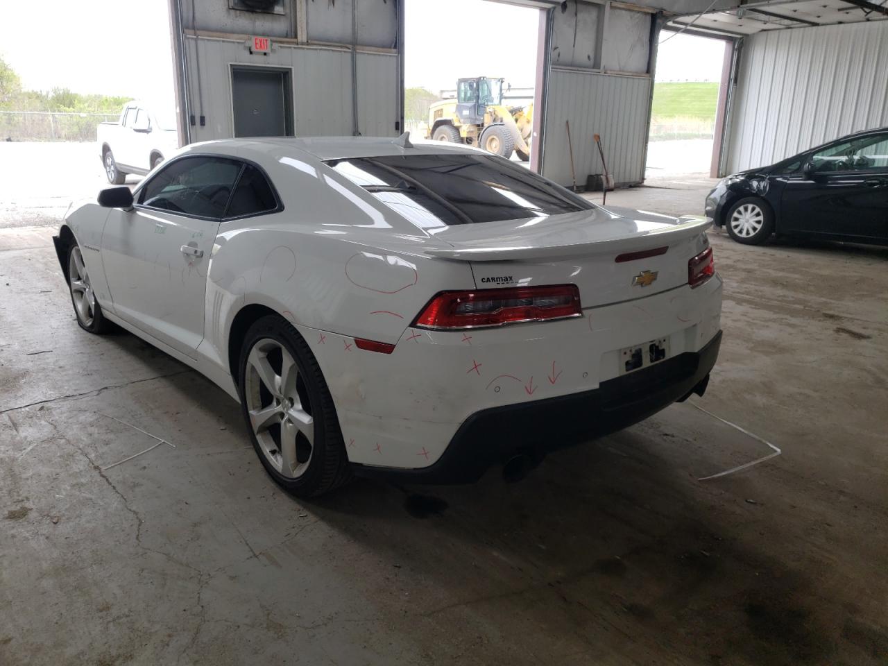 Photo 3 from auction – 2015 CHEVROLET CAMARO LT with VIN 2G1FF1E38F9304489