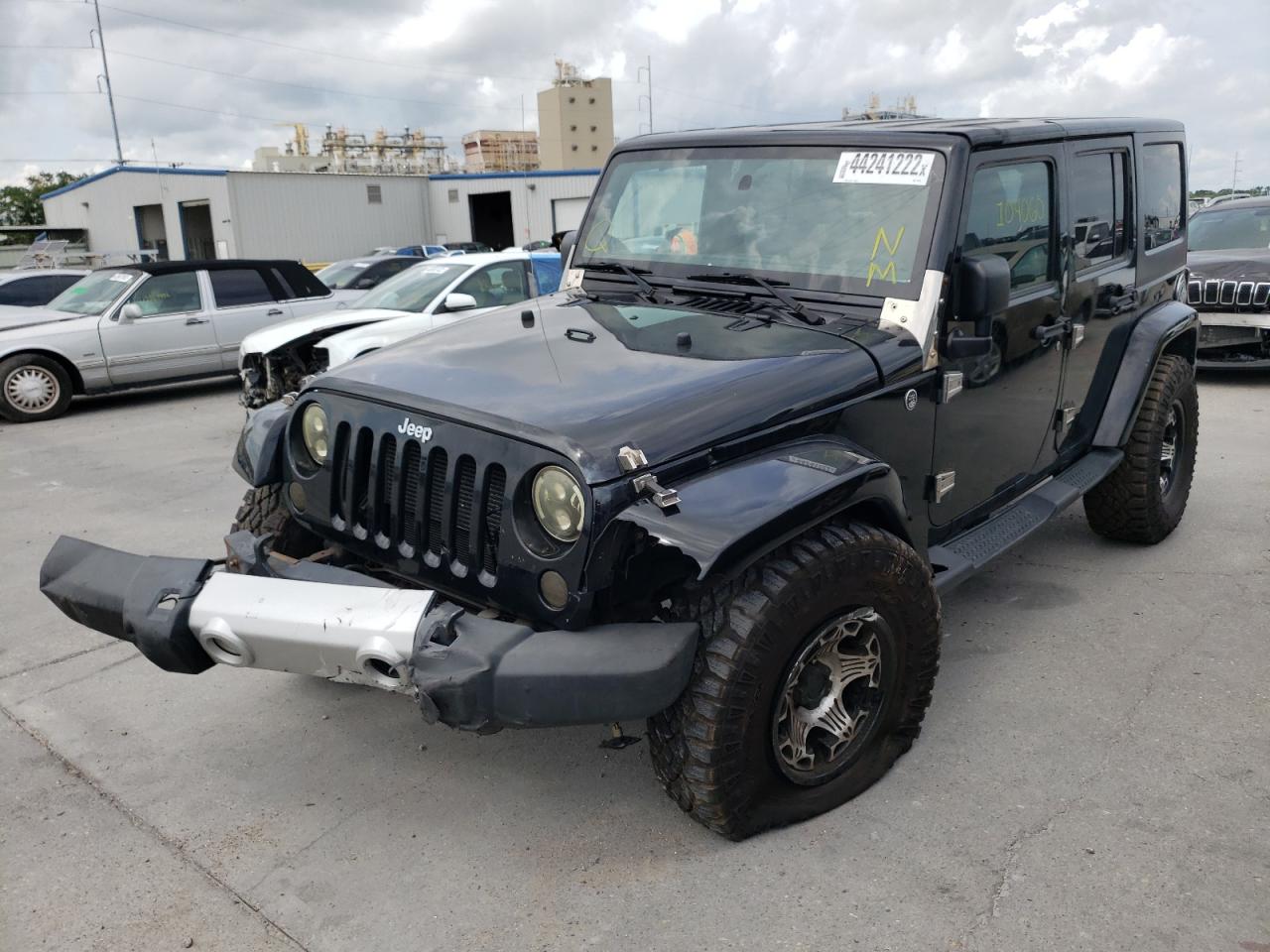 Photo 2 from auction – 2012 JEEP WRANGLER U with VIN 1C4BJWEG3CL177790
