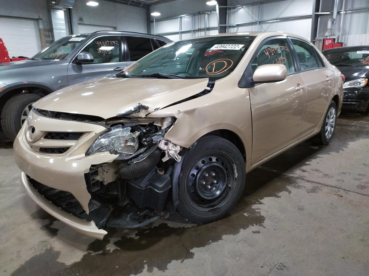 Photo 2 from auction – 2013 TOYOTA COROLLA BA with VIN 2T1BU4EE2DC046692