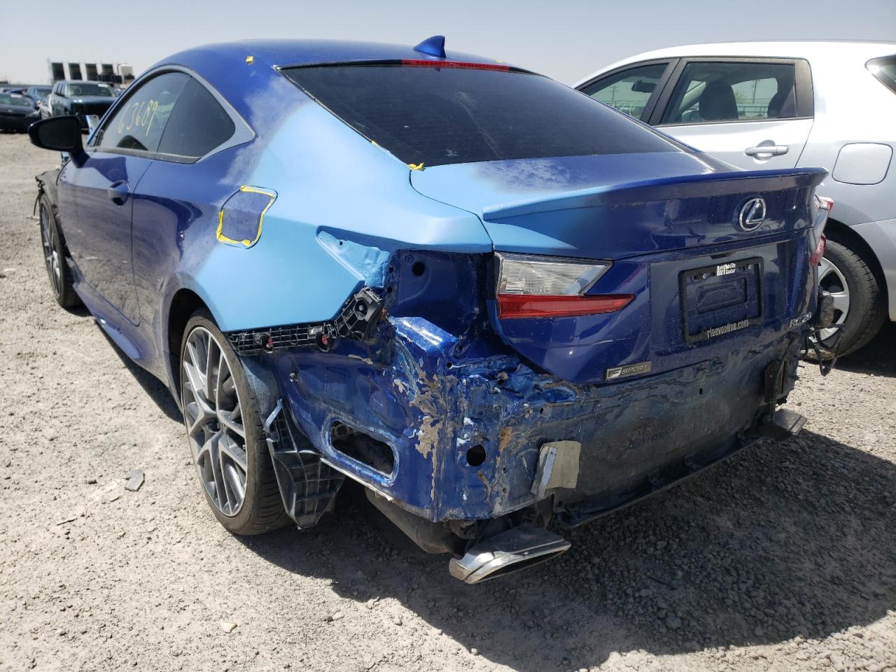 Photo 3 from auction – 2016 LEXUS RC 200T with VIN JTHHA5BC9G5000207
