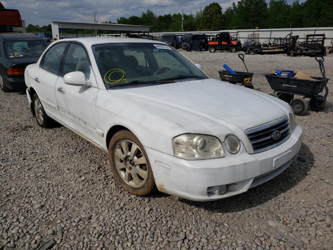 KIA OPTIMA LX 2006 with VIN KNAGD128565437089 - Photo from auction