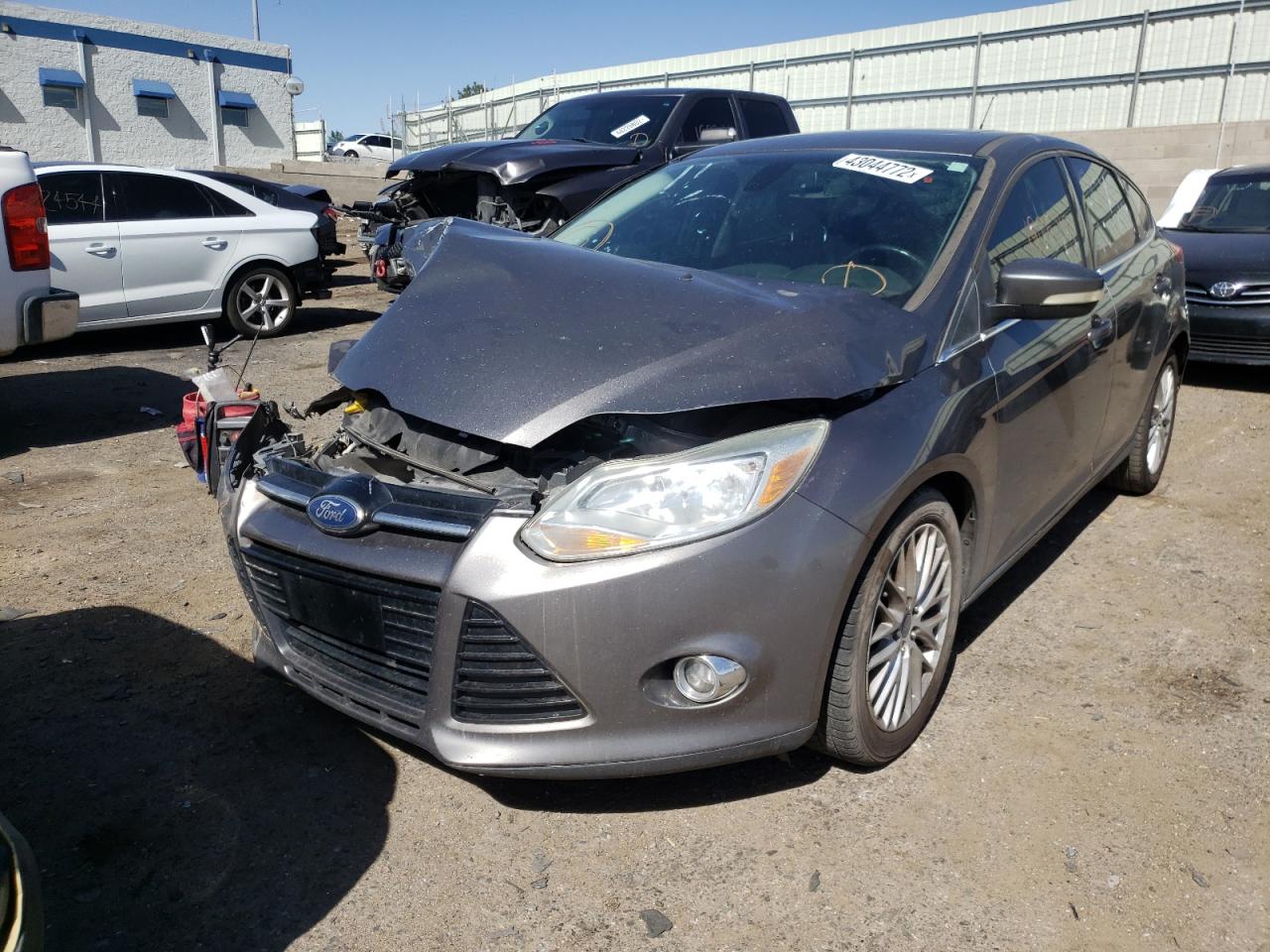 Photo 2 from auction – 2012 FORD FOCUS SEL with VIN 1FAHP3M29CL105463