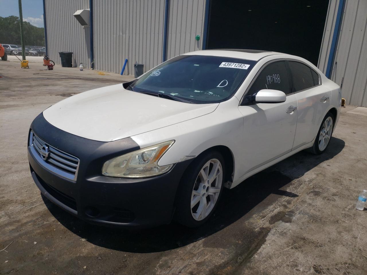 Photo 2 from auction – 2012 NISSAN MAXIMA S with VIN 1N4AA5AP5CC802465