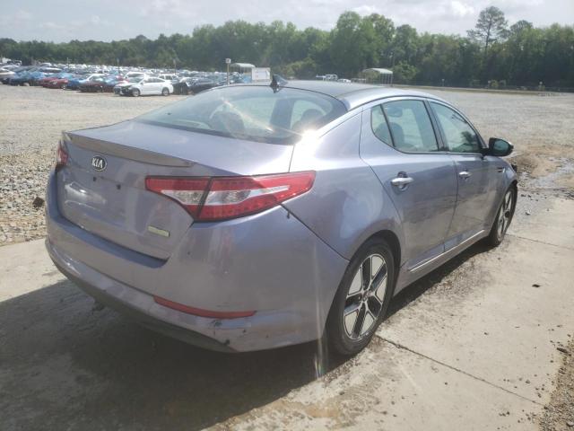 Photo 4 from auction – 2012 KIA OPTIMA HYB with VIN KNAGM4ADXC5025178