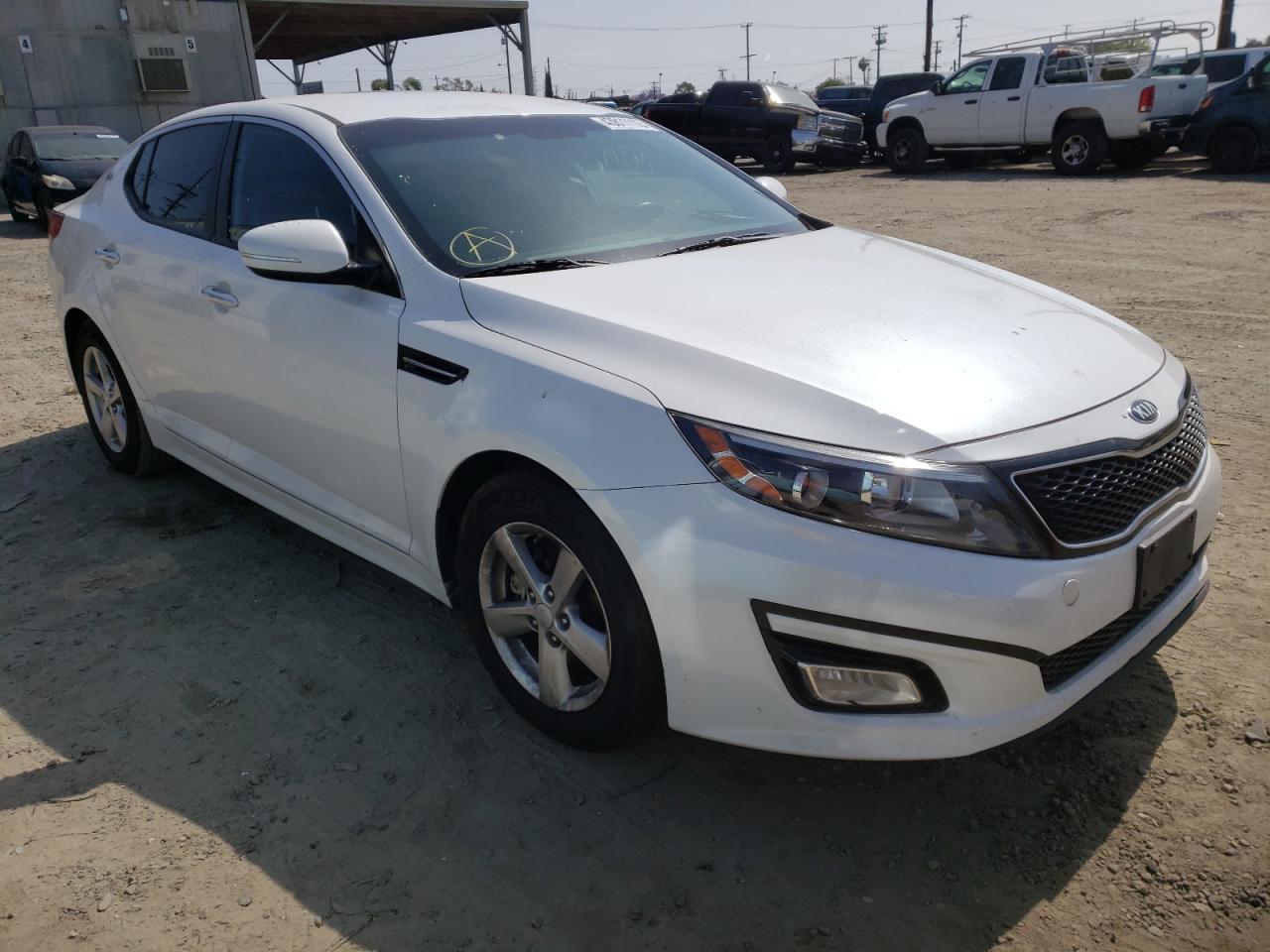 KIA OPTIMA LX 2015 with VIN KNAGM4A71F5661731 - Photo from auction
