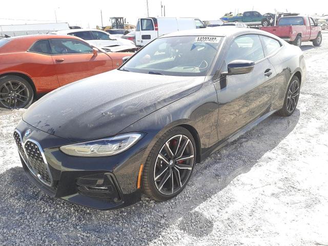 Photo 2 from auction – 2022 BMW 430I with VIN WBA53AP08NCJ54810