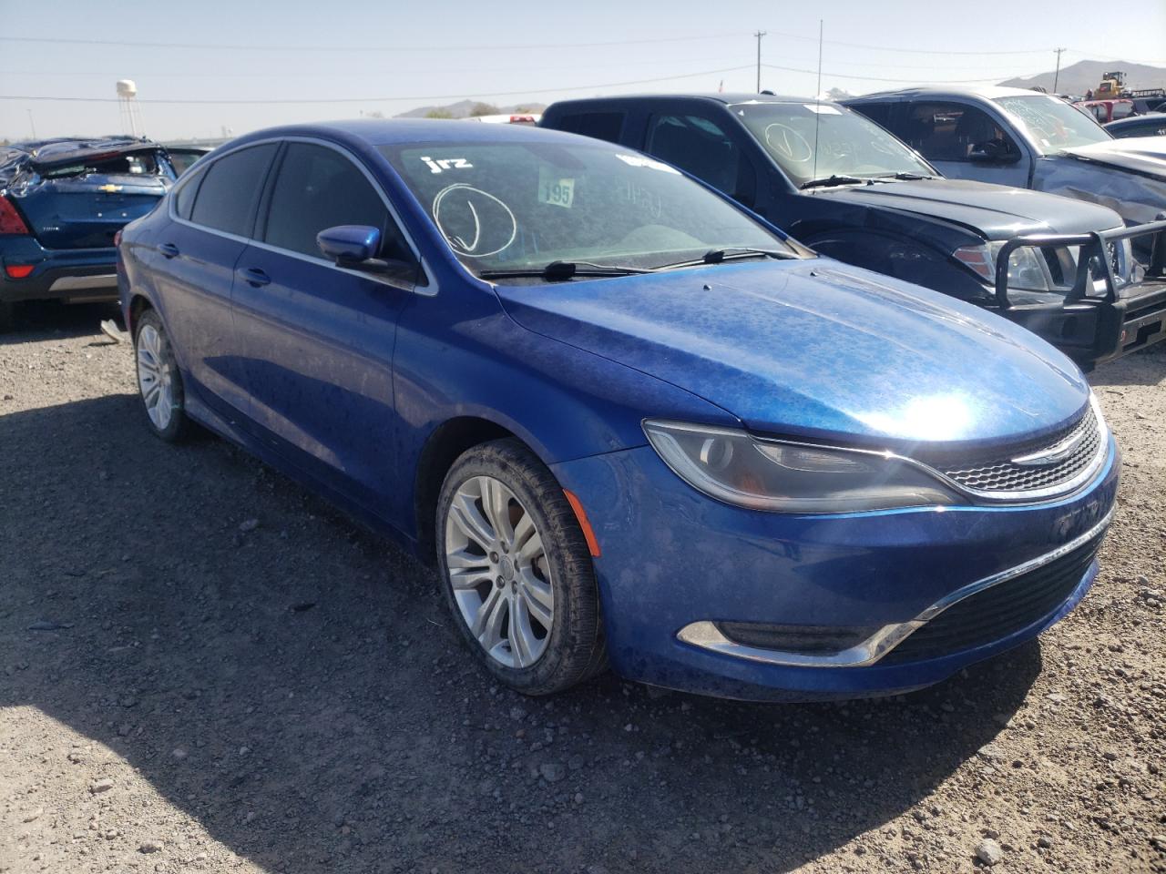 CHRYSLER 200 LIMITE 2015 with VIN 1C3CCCAB0FN573860 - Photo from auction