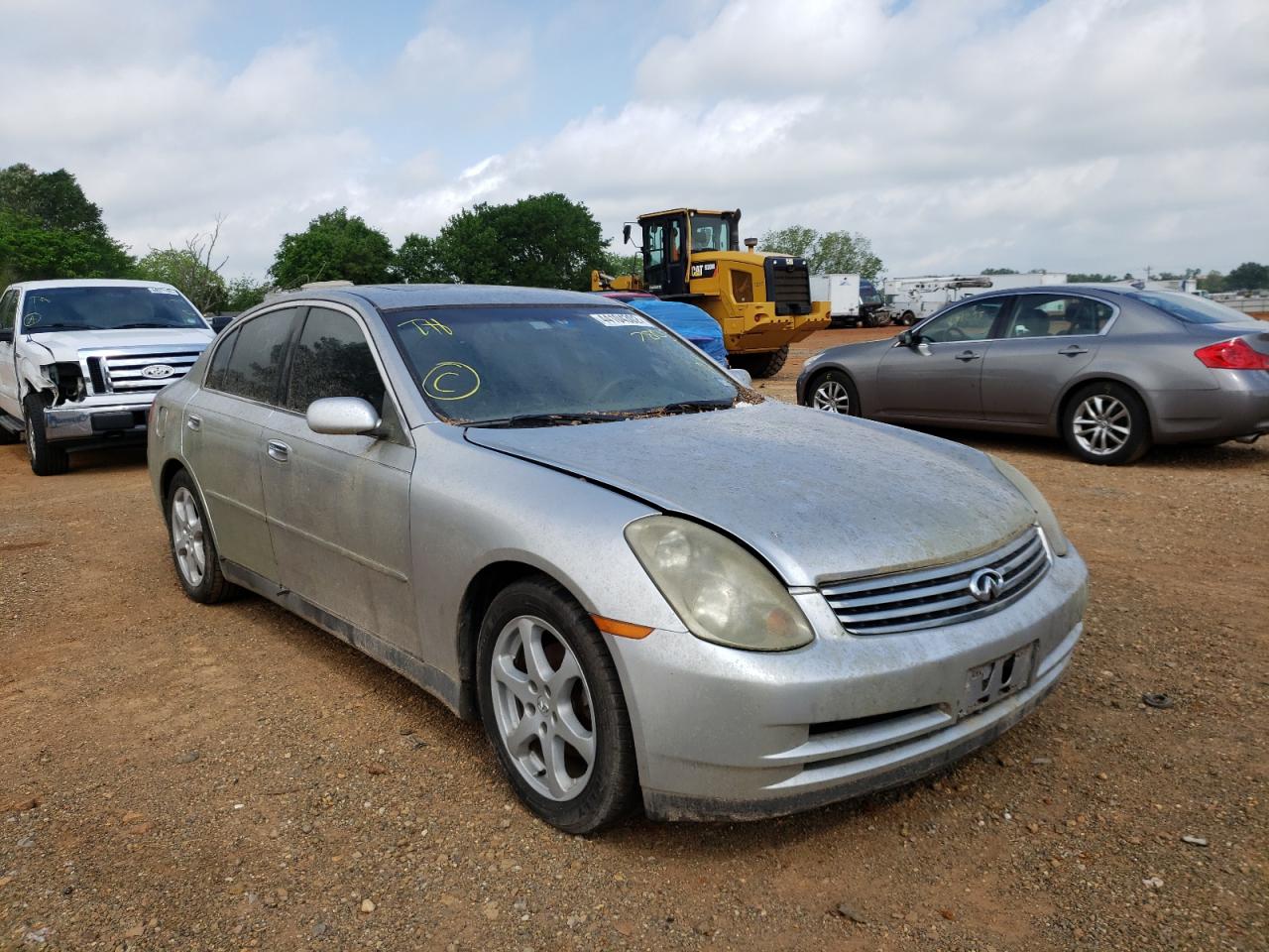 INFINITI G35 2003 with VIN JNKCV51E33M007803 - Photo from auction