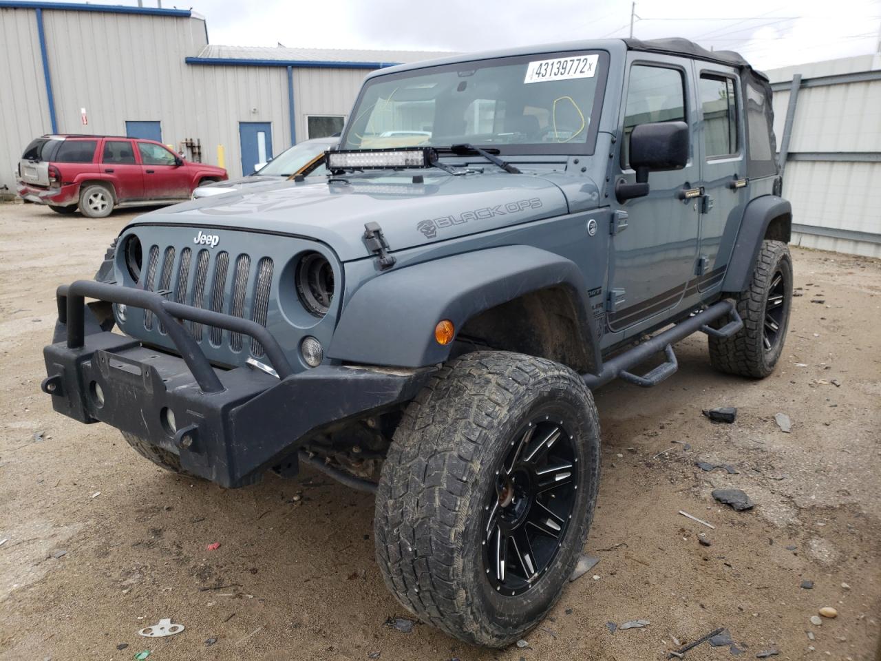 Photo 2 from auction – 2015 JEEP WRANGLER U with VIN 1C4BJWDG6FL683541