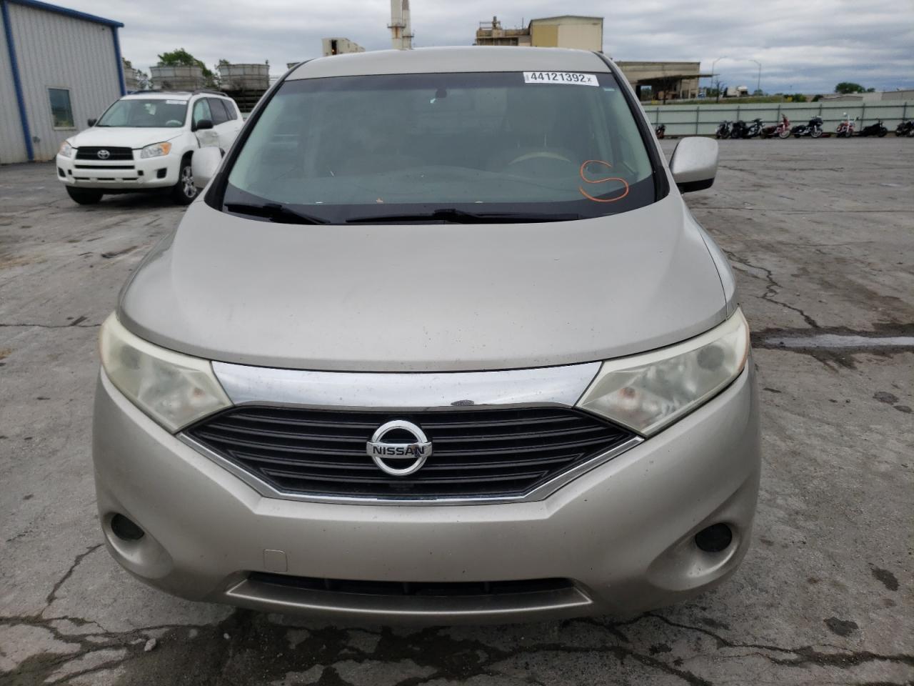Photo 9 from auction – 2011 NISSAN QUEST S with VIN JN8AE2KP7B9002309