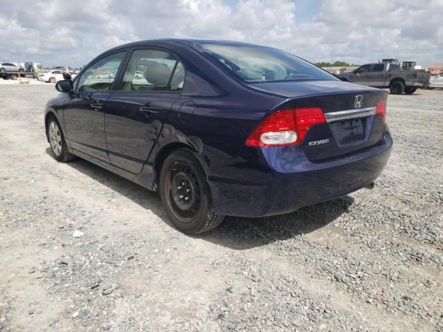 Photo 3 from auction – 2009 HONDA CIVIC LX with VIN 19XFA16589E022767